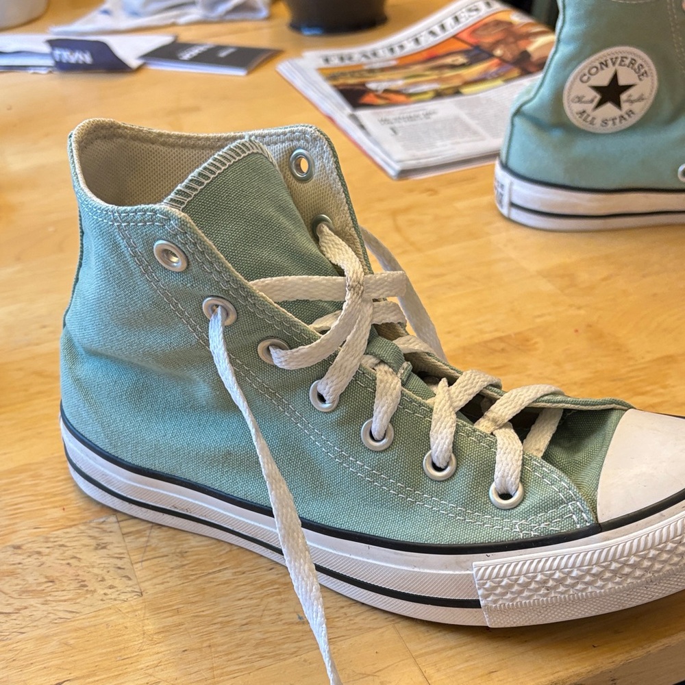 Cute converse mint green